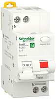 Автомат дифференциального тока АВДТ Schneider Electric Resi9 2п 16А 30мА 6кА C тип AC картинка